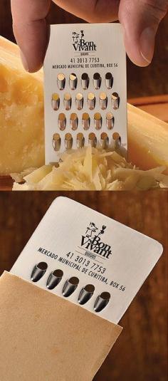 
                    
                        Bon Vivant. amazing idea creating a business card that doubles as a functional tool
                    
                