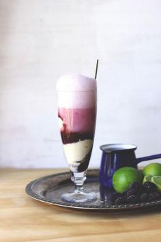 
                    
                        Blackberry and Vanilla Floats
                    
                