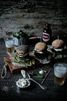 
                    
                        Pratos e Travessas | Os meus hambúrgueres de vaca # My beef burgers
                    
                