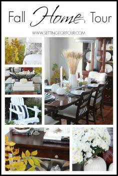 
                        
                            See how I decorated my home with Fall color and texture! My Fall Home Tour | www.settingforfou...
                        
                    