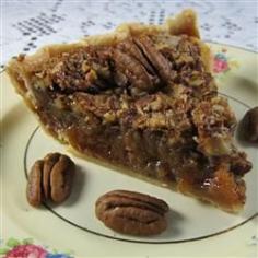 Kentucky Pecan Pie Allrecipes.com