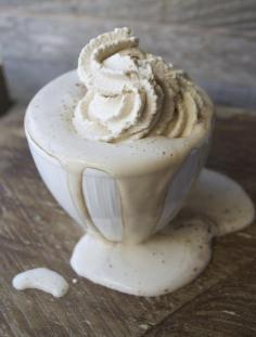 DARK CHOCOLATE COCOA WITH ESPRESSO WHIPPED CREAM