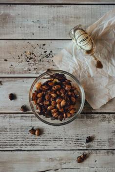 
                        
                            SRIRACHA + MAPLE SYRUP ROASTED KABOCHA SEEDS
                        
                    