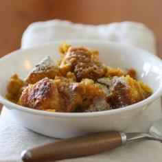 
                    
                        Maple Pumpkin Bread and Butter Pudding
                    
                