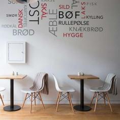 Snaps & Rye | wall text, wall decals, white and timber fitout