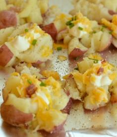 
                    
                        Loaded Crash Potatoes #recipe
                    
                