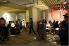 
                        
                            Dining room, Burger Project at World Square, Sydney
                        
                    