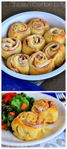 
                    
                        Chicken Cordon Bleu Crescent Rolls make dinner easy and your family happy!
                    
                
