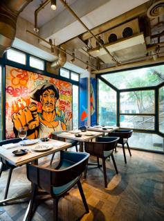 
                    
                        Bibo Restaurant, Hong Kong by Substance Design Agency
                    
                