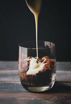 
                        
                            Coffee Granita with a drizzle of condensed milk
                        
                    