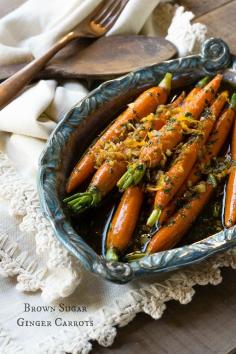
                    
                        Brown Sugar and Ginger Baby Carrots
                    
                