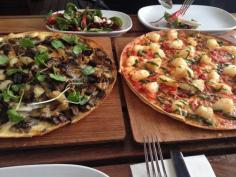 Mushroom pizza is my favourite - Hugos Manly,  Manly, NSW, 2095 - TrueLocal