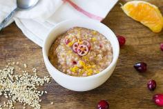 
                    
                        Cranberry Orange Oatmeal
                    
                