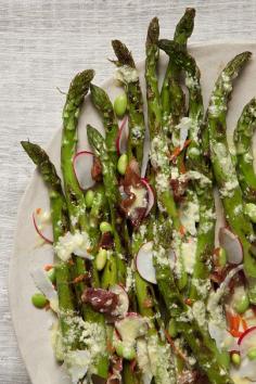 
                    
                        Grilled Asparagus Salad with Lemon-Parmesan Vinaigrette
                    
                