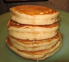 
                    
                        BEST PANCAKES EVER recipe ~ They are super tall, light and fluffy and yet they don't get all mushy when syrup is added, they are Excellent!
                    
                