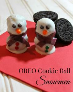 
                    
                        OREO Cookie Ball Snowmen - 11 More of the webs most popular Oreo recipes
                    
                