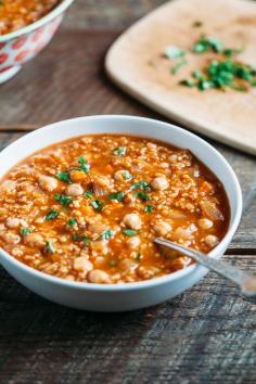 
                    
                        TOMATO SAFFRON MIXED GRAINS SOUP
                    
                