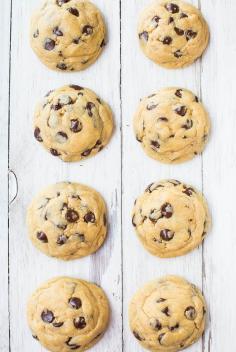 
                    
                        The Best Soft and Chewy Chocolate Chip Cookies - My favorite recipe for chocolate chip cookies! Just one bite and I think you'll agree!
                    
                