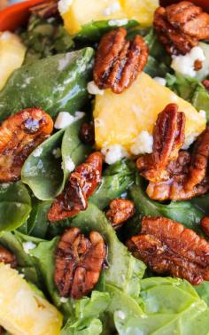 
                    
                        Pineapple Spinach Salad
                    
                