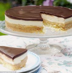 Mary Berry Millionaires Shortbread Cheesecake!