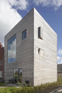 
                    
                        Home 2.0, Almere, 2013 - 70F architecture #wood #facade #box
                    
                