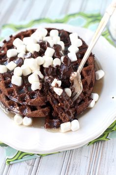 
                    
                        Hot chocolate waffles
                    
                