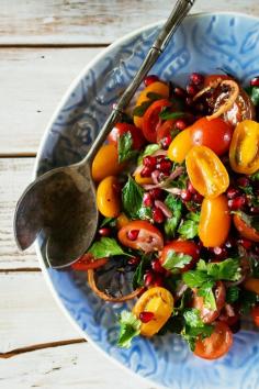 Tomato + Roasted Lemon Salad