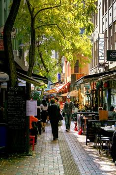 Hardware Lane, Melbourne CBD, Australia. This does the best coffee and breakfast!