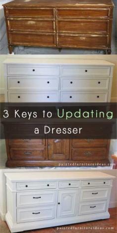 3 Keys to Updating a Dresser