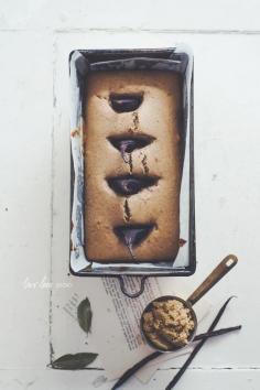 
                    
                        Gingerbread Loaf with Spiced Poached Pears and Vanilla Bean Cream | Two Loves Studio
                    
                