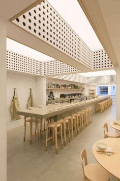 
                    
                        Cho Cho San Restaurant by George Livissianis | Yellowtrace. Barrisol ceiling.
                    
                