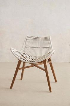 
                    
                        Scrolled Rattan Chair #anthropologie
                    
                