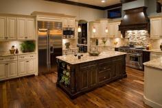 
                    
                        Traditional #Two-Toned Kitchen #Cabinetry
                    
                