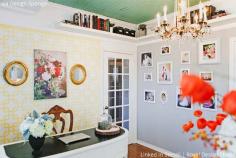 
                        
                            Stencil your Home Office with Linked In Stencil by Royal Design Studio | Paint + Pattern
                        
                    