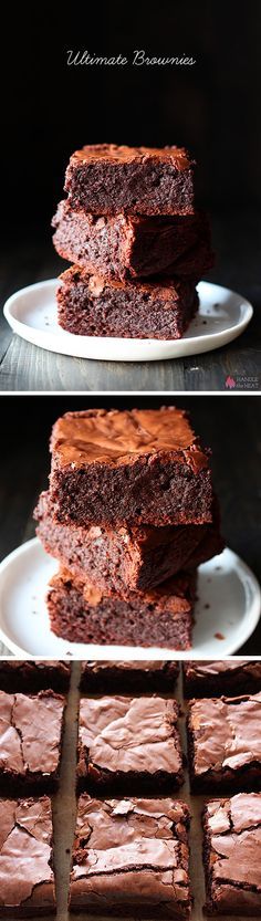 We could go for a little "ultimate"... ultimate brownies, that is!