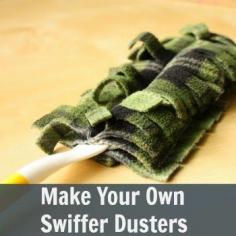 
                    
                        Our Secondhand House: Make Your Own Swiffer Dusters
                    
                