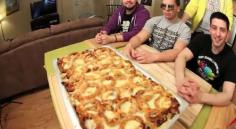 
                    
                        Epic Meal Time Shows Us How to Make Fast Food Lasagna #food trendhunter.com
                    
                