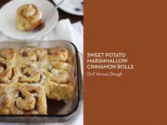 
                    
                        CINNAMON ROLLS 10 WAYS – Sweet Potato Marshmallow Cinnamon Rolls
                    
                