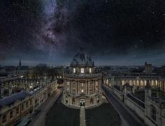 
                    
                        Oxford University under the winter Milky Way
                    
                