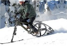
                    
                        Convert your mountain bike into a snow bike  niceartlife.com/...
                    
                