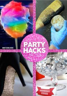 
                    
                        PARTY HACKS for a New Year's party or any party of the year!
                    
                