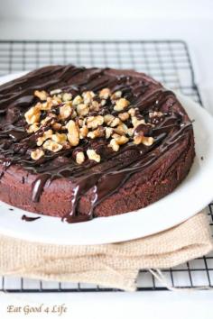 Eat Good 4 Life Gluten free chocolate avocado cake