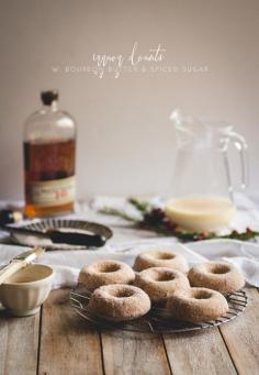 
                    
                        Eggnog donuts with bourbon butter & spiced sugar
                    
                