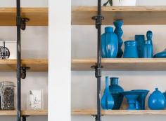 
                    
                        Hello Sailor — Hawthorn, Melbourne | a touch of blue #accessory #piping #shelving
                    
                