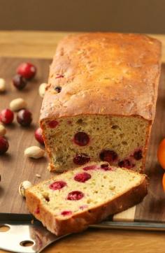 
                    
                        Pin it to your Christmas Board - Cranberry Pistachio Bread Low Calorie, Low Fat Quick Breakfast
                    
                