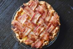 
                    
                        BuzzFeed's Bacon Pie Recipe Calls for Mac and Cheese #food trendhunter.com
                    
                