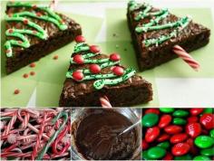 
                    
                        christmas tree brownies!
                    
                