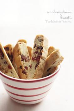 
                    
                        Cranberry and lemon biscotti
                    
                