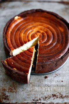 
                    
                        Chocolate and ricotta tart
                    
                