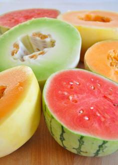 My favorite summer food has to be melons, especially watermelons, as they are not only delicious but healthy and help to keep you hydrated in the summer heat. YUM!!!